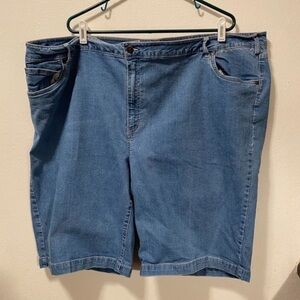 Denim‎ 24/7 Shorts Women’s Size 32W Blue Pockets